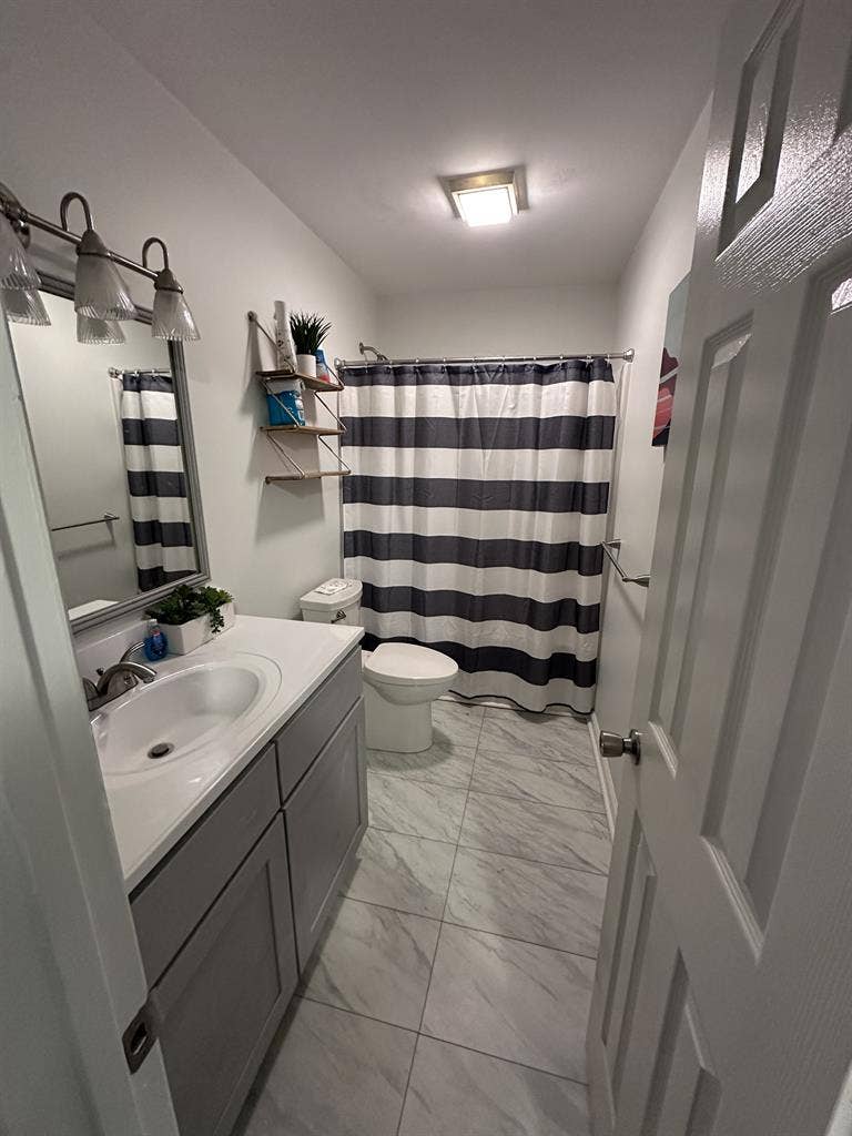 private room with own bathroom