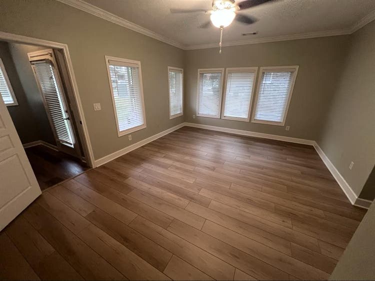 Private bedroom and bathroom