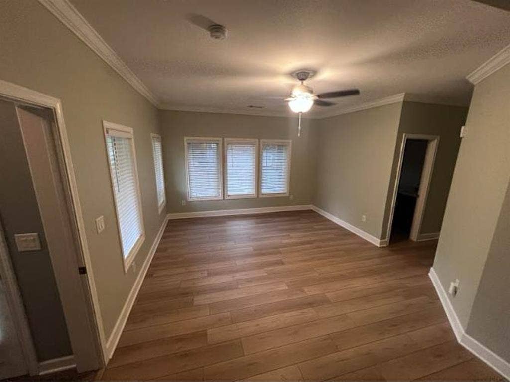 Private bedroom and bathroom