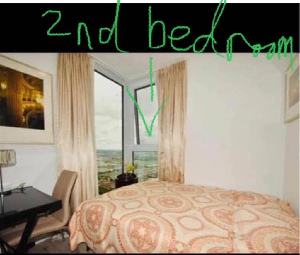 Furnished 2nd Bedroom with own Bath