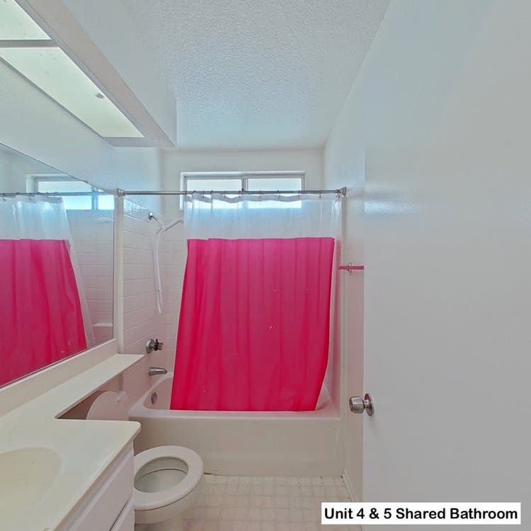 Private Rooms with Shared Bath