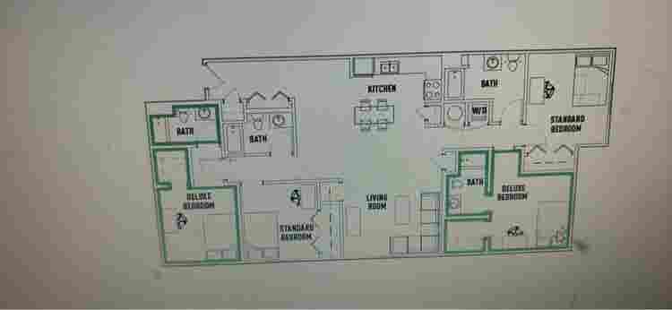 University crossing unit available