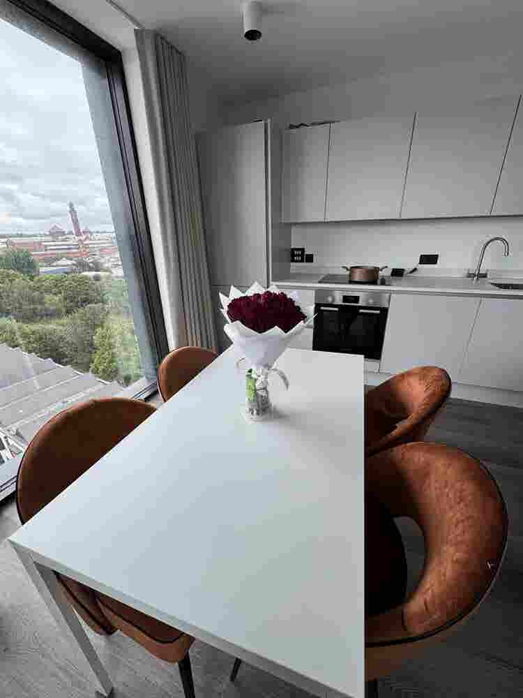 1 bed with private terrace