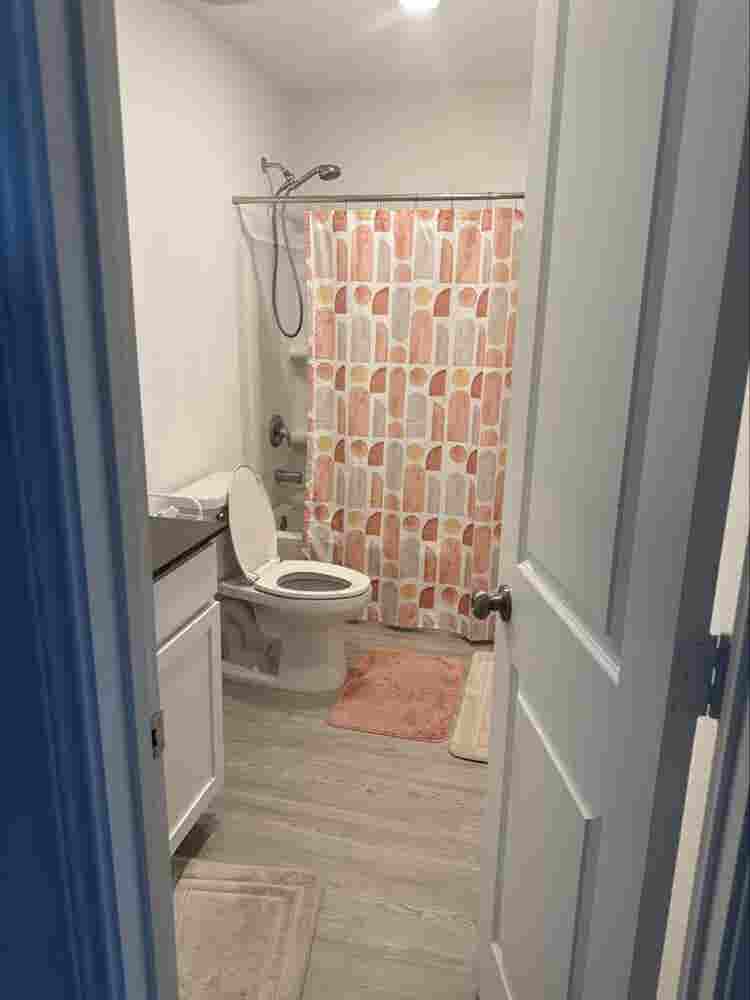 Locked private rooms for rent.