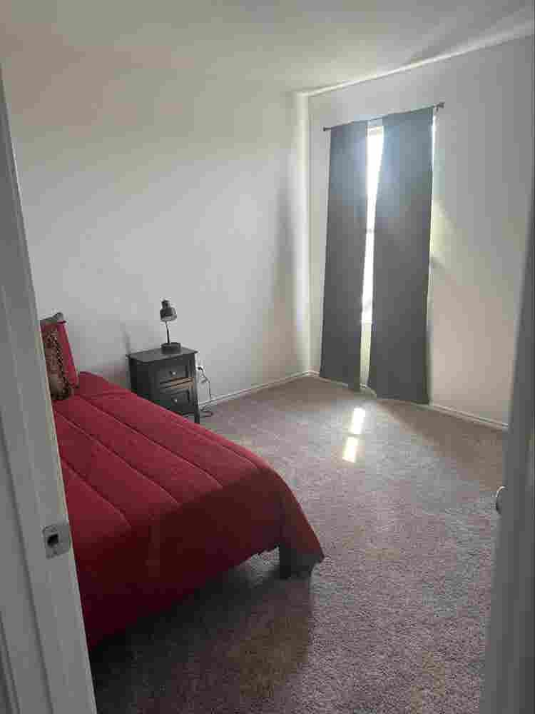 Locked private rooms for rent.