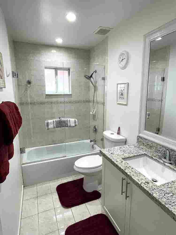 Spacious and modern