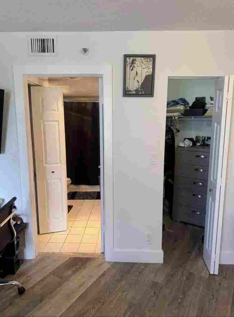 Room with private bathroom