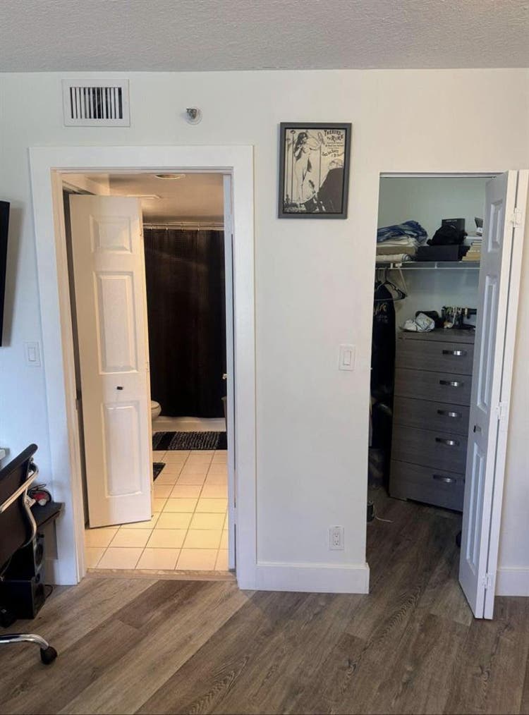 Room with private bathroom
