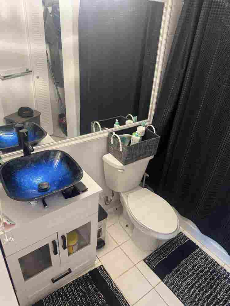 Room with private bathroom