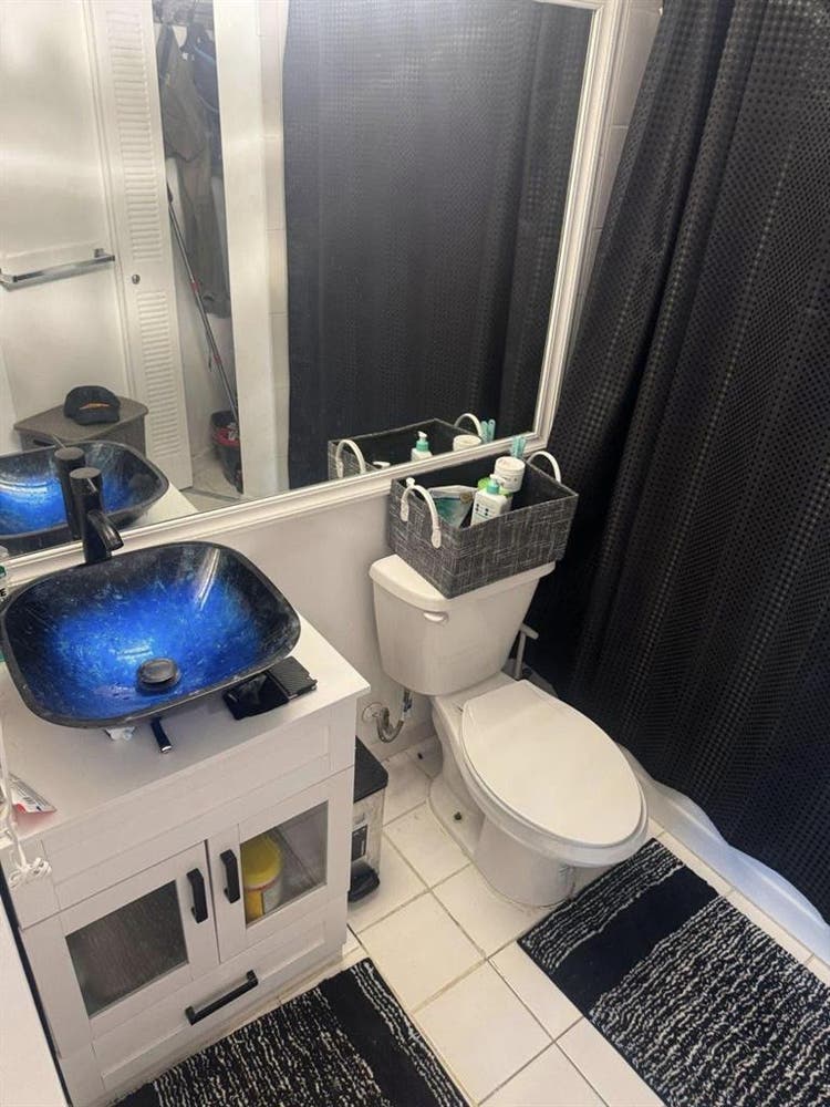 Room with private bathroom