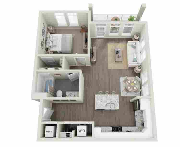 Apt available for sublease
