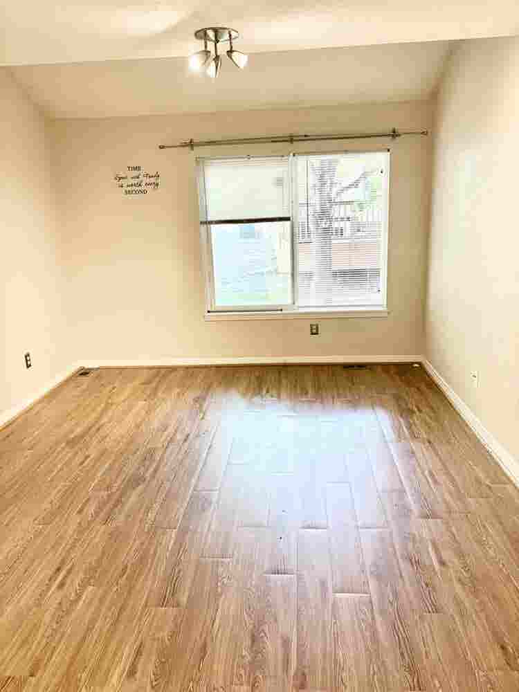 Master bedroom + walk-in bathroom