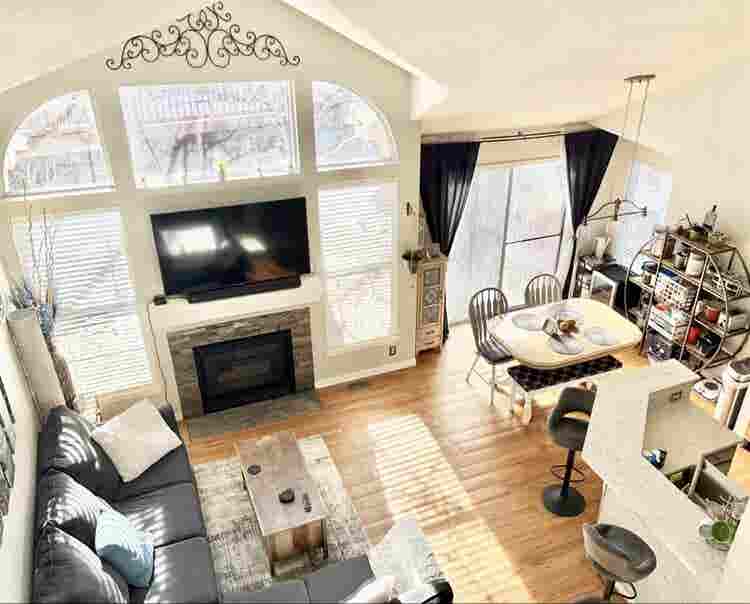 Master bedroom + walk-in bathroom