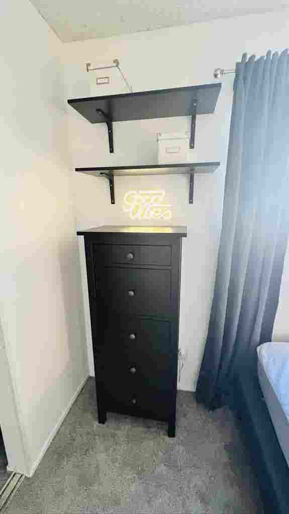 Furnished bedroom in Korea Town