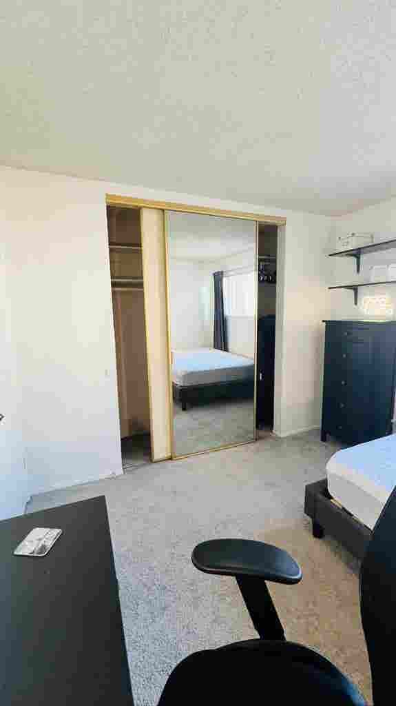 Furnished bedroom in Korea Town