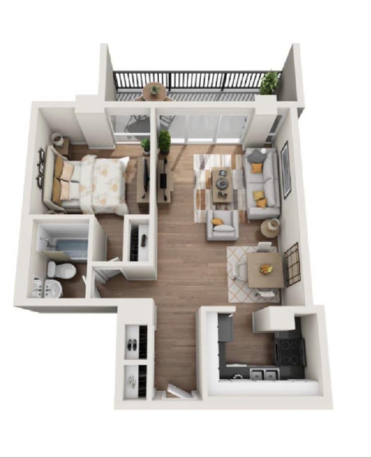 Downtown apartment