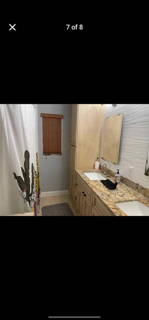 Female house. Kept, calm, historic.