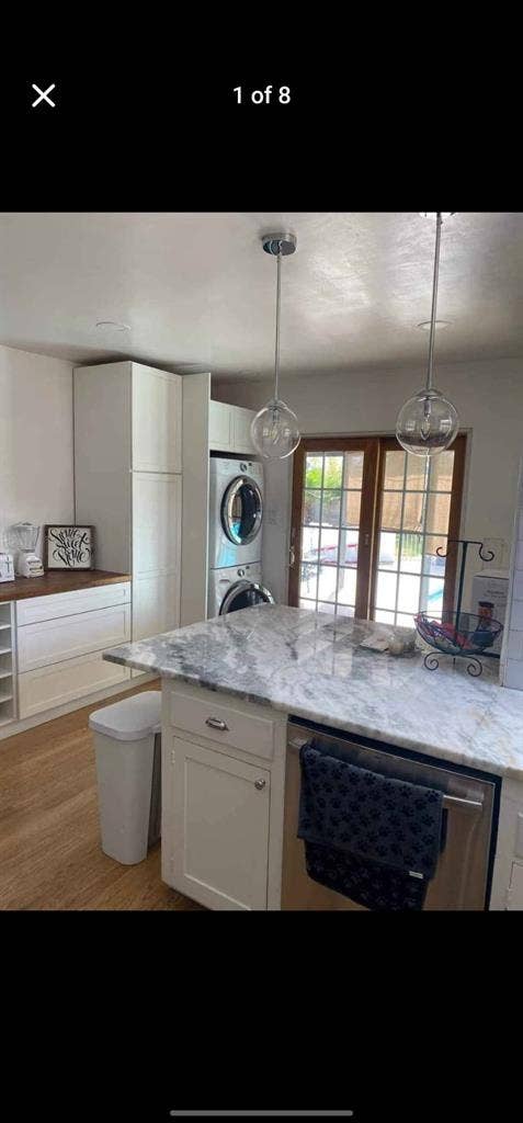 Female house. Kept, calm, historic.