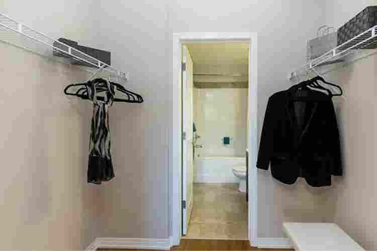 1 Bed
 2 Bath furnished apartment