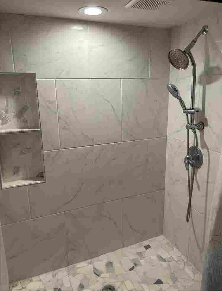 Furnished room private bathroom.