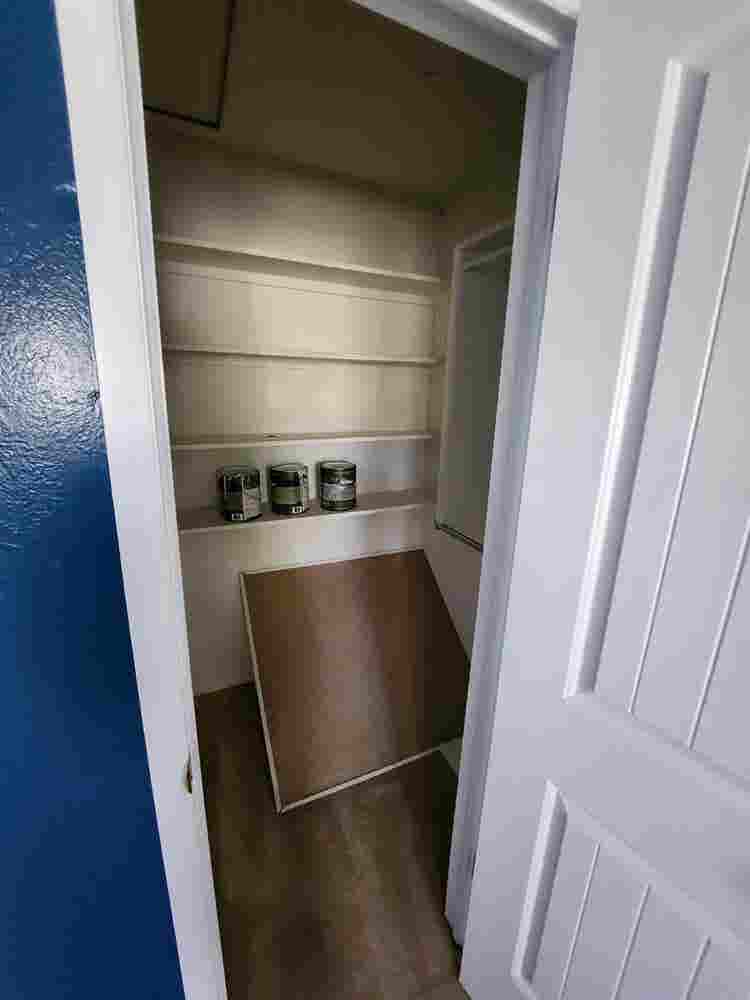 Furnished Bedroom Walk-in Closet