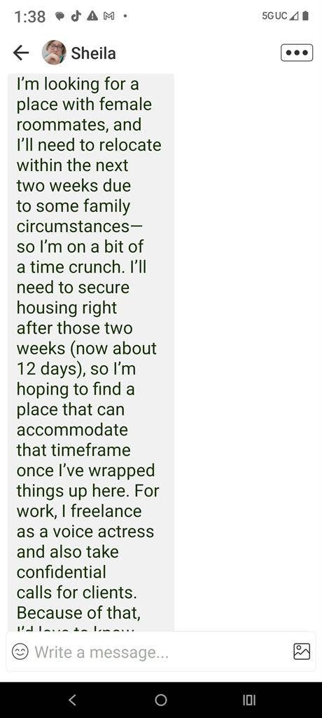 Very large room in a family home