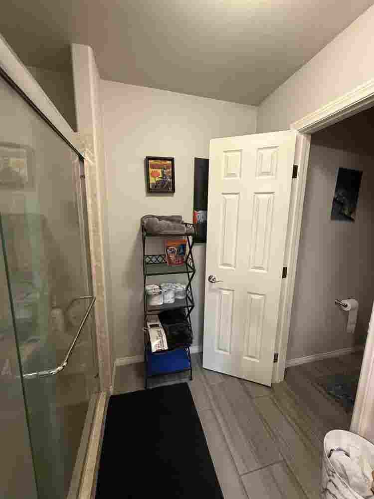 Master bedroom with own AC unit