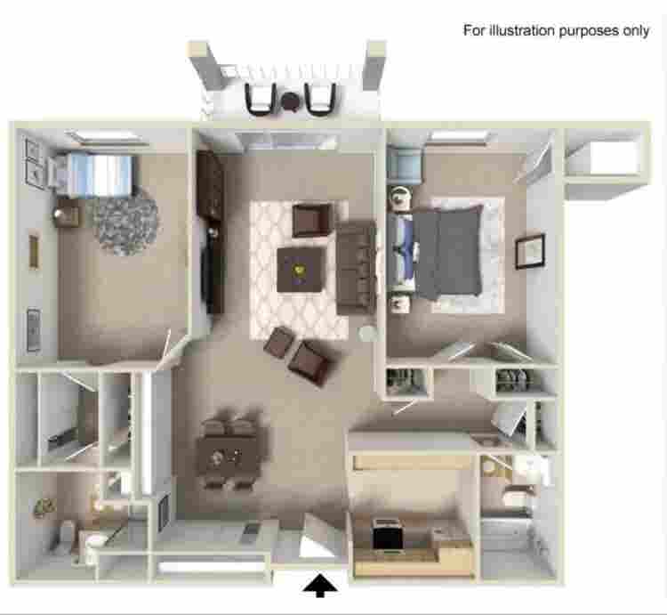 Full Bathroom - rent