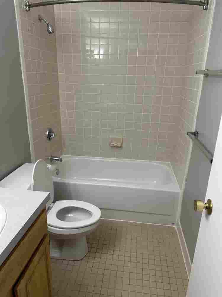 Spacious bedroom with private bath