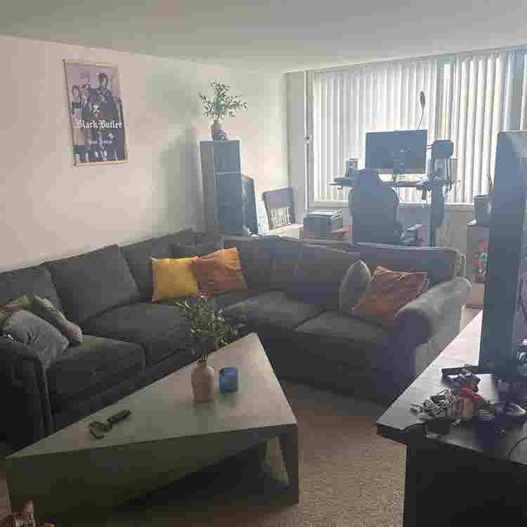 Space in one bedroom apt
