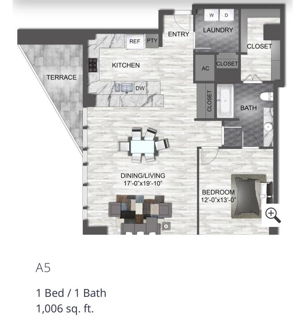 Luxury 1BR Lease Transfer, Dallas