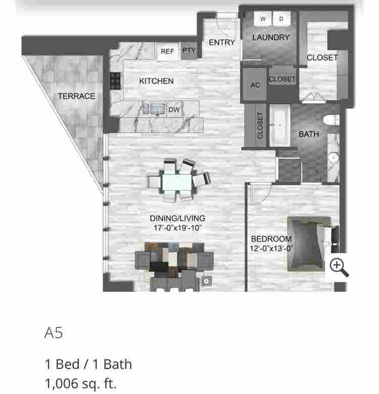 Luxury 1BR Lease Transfer, Dallas