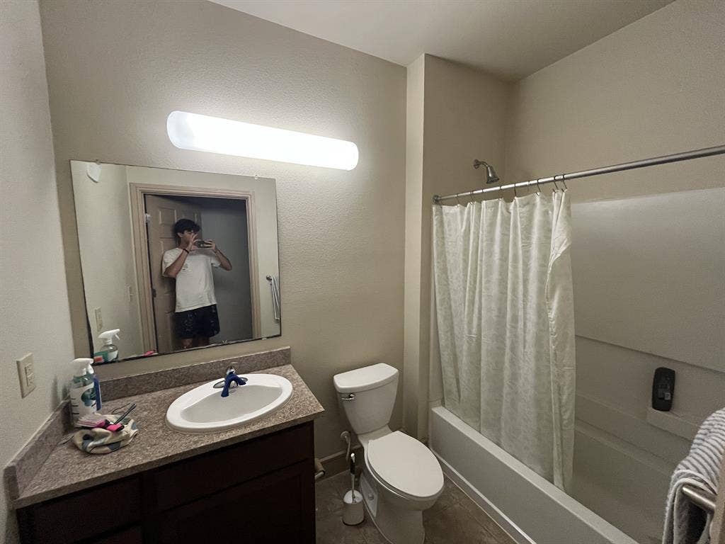 Single room at campus village