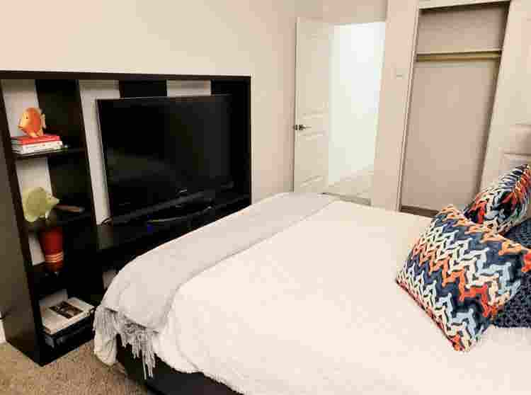 Private bedroom/bathroom in house