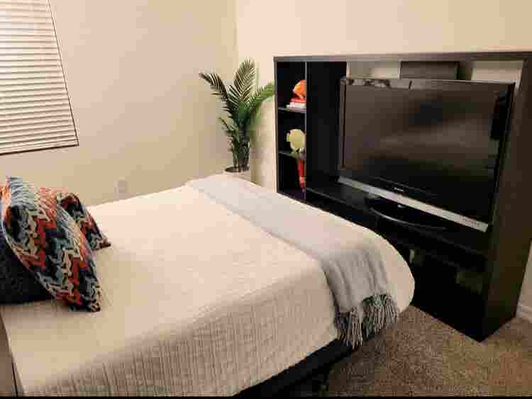 Private bedroom/bathroom in house