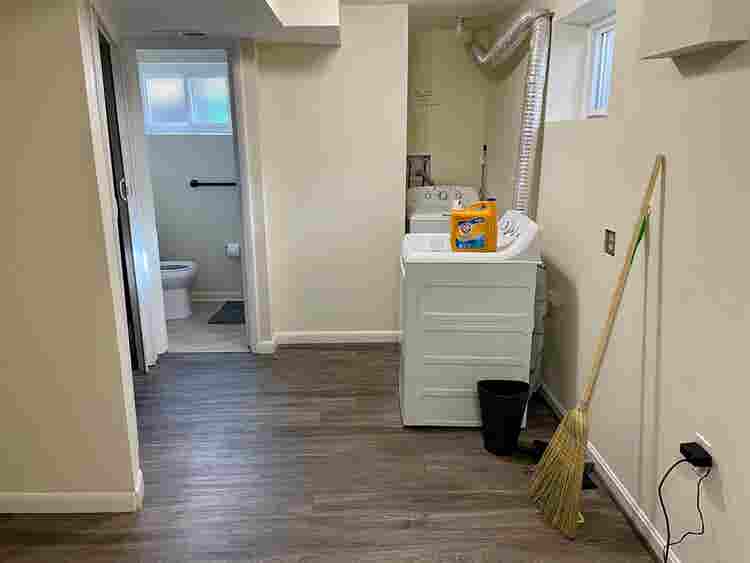 Master bedroom w/ private bathroom