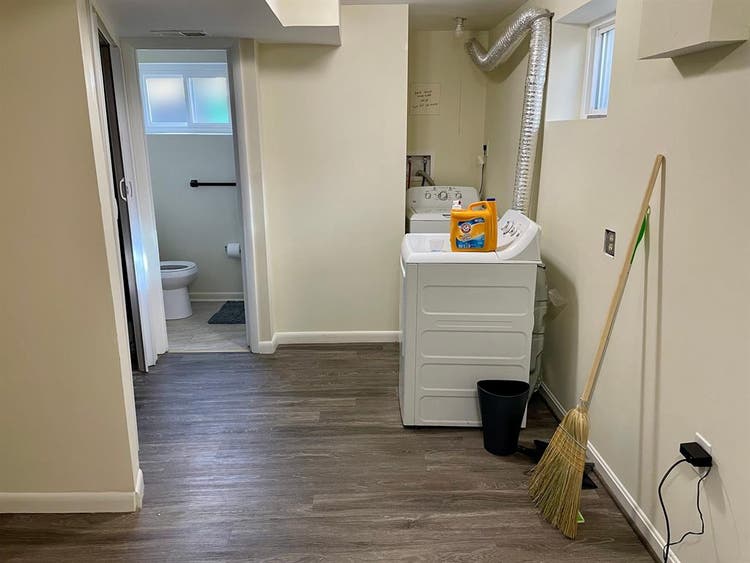 Master bedroom w/ private bathroom