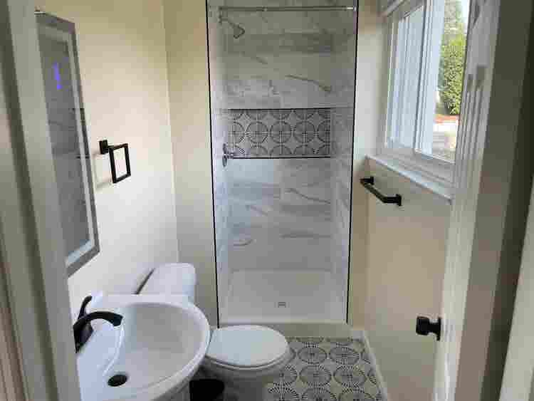 Master bedroom w/ private bathroom