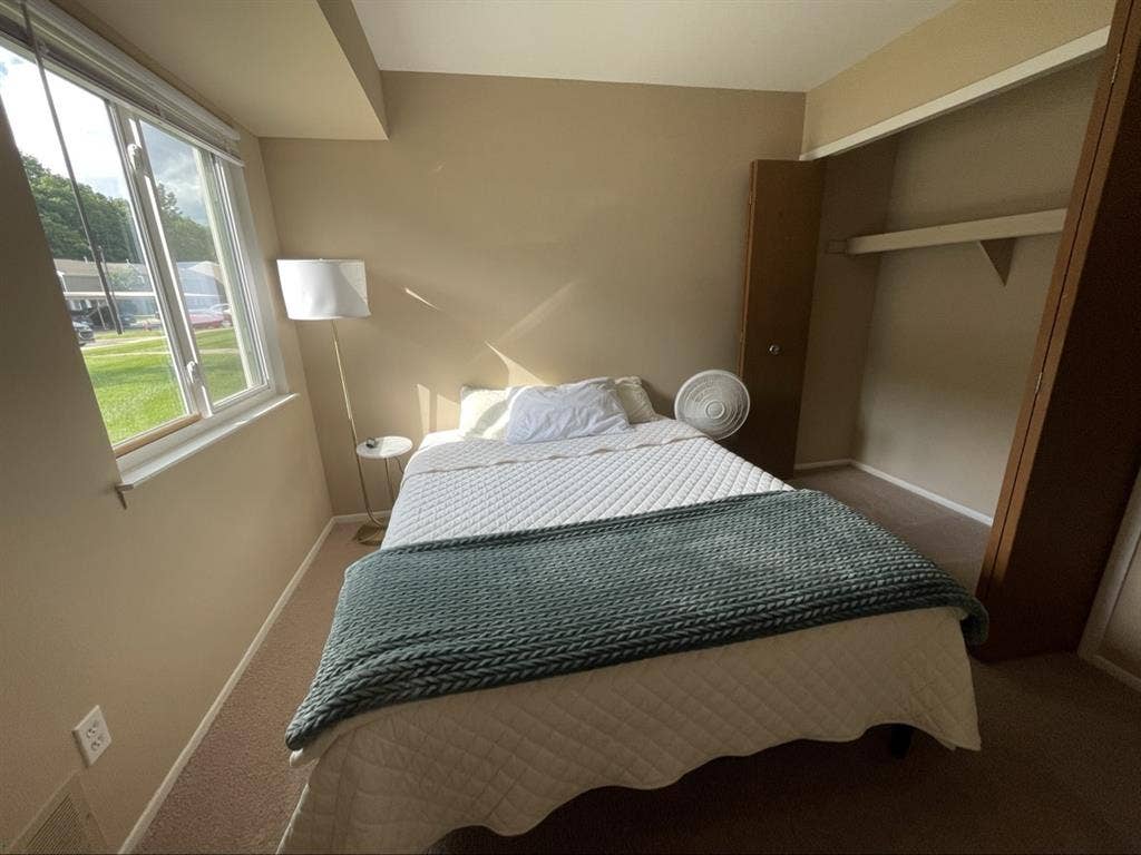 One furnished bedroom available
