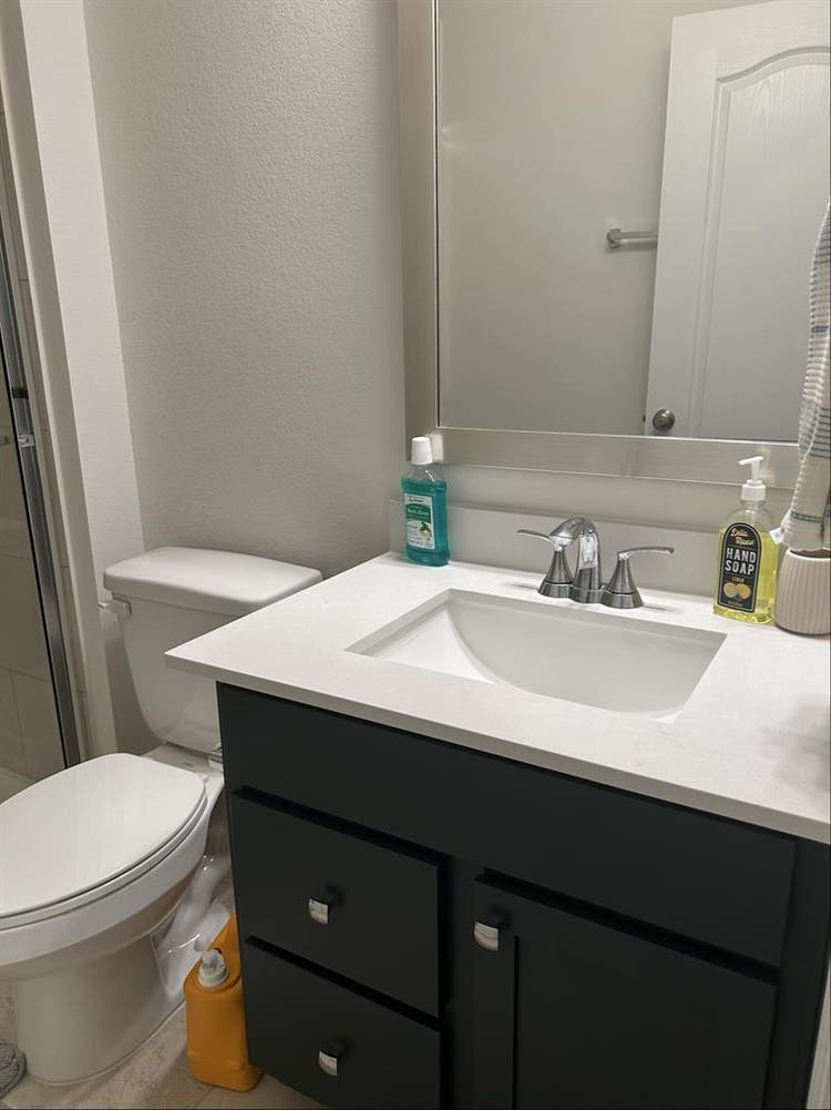 Two bedrooms in brand new home