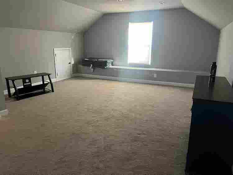 Loft area with half bath