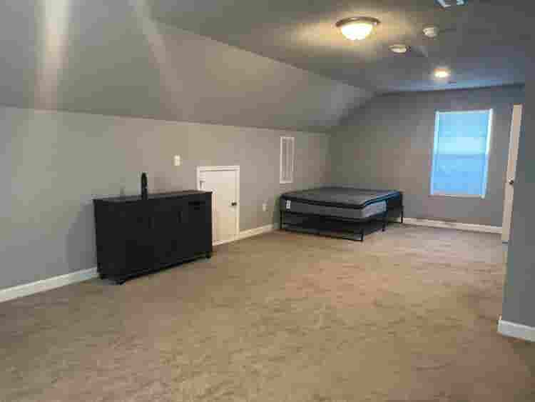Loft area with half bath