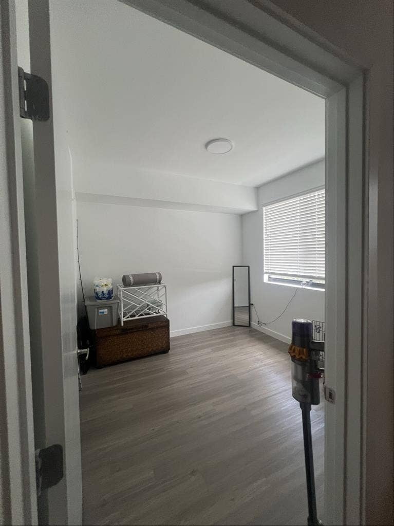 Private bedroom and bathroom