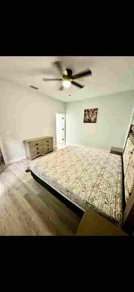 Master bedroom with private bath