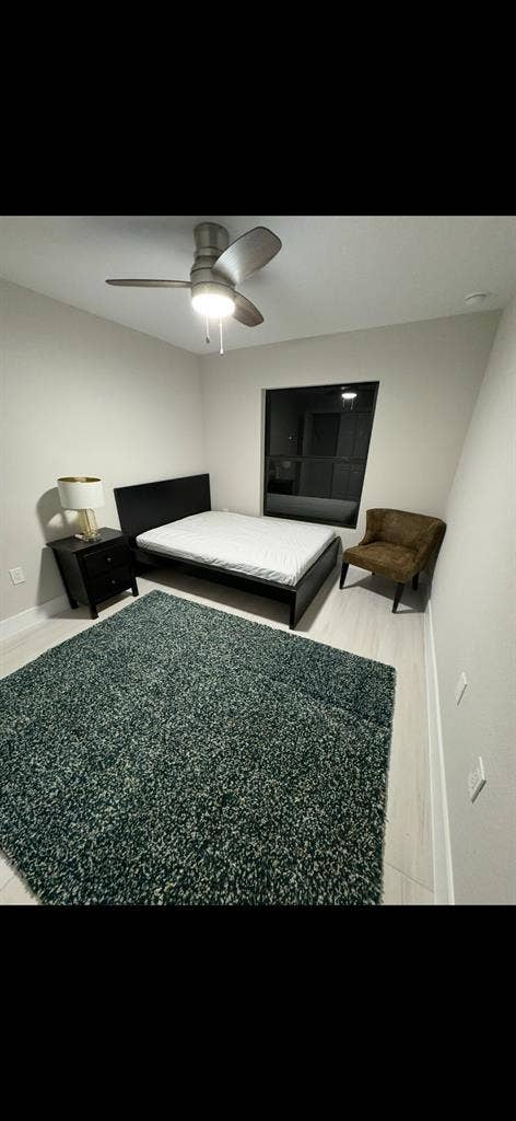 Furnished bedroom all included