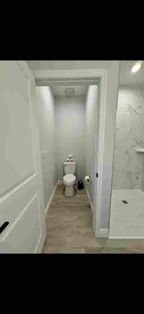 Master bedroom with private bath