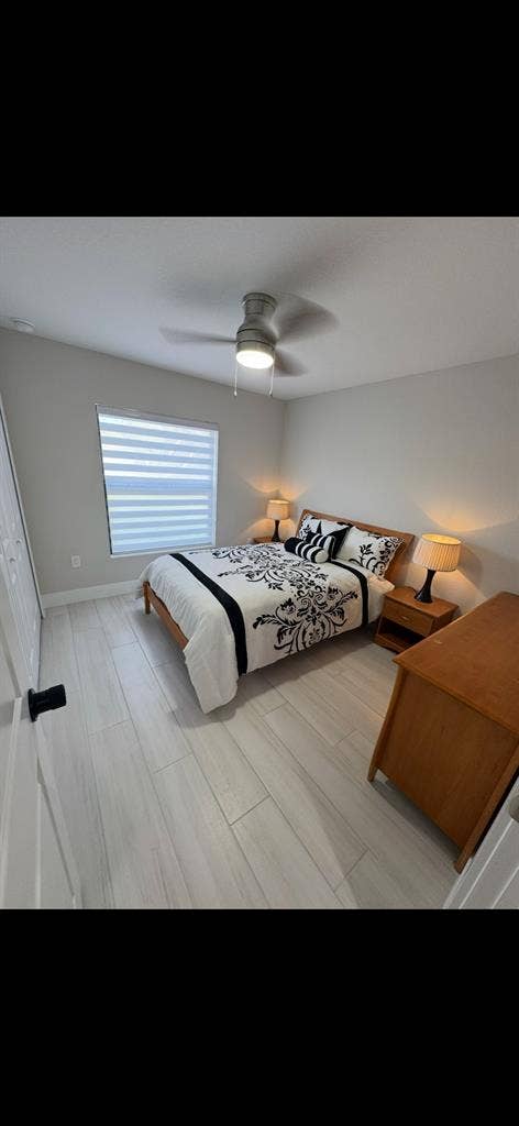 Furnished bedroom all included