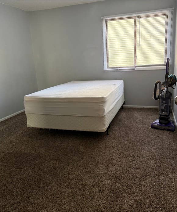 Private semi furnished Bedroom