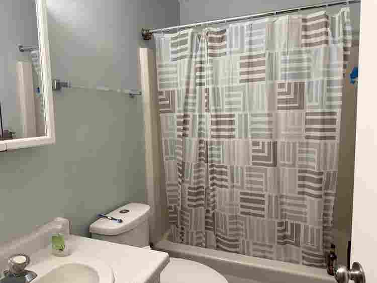 Private semi furnished Bedroom