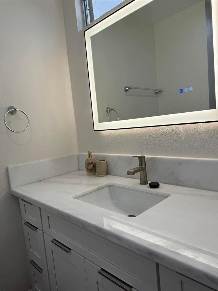 Master bedroom with private bath